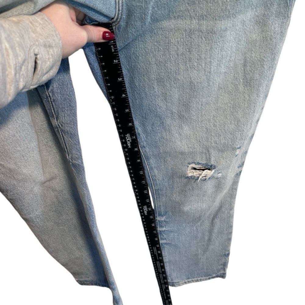 Frame Denim- Le High Straight Light Wash Winslow Jeans, Size 27 - Picture 15 of 16